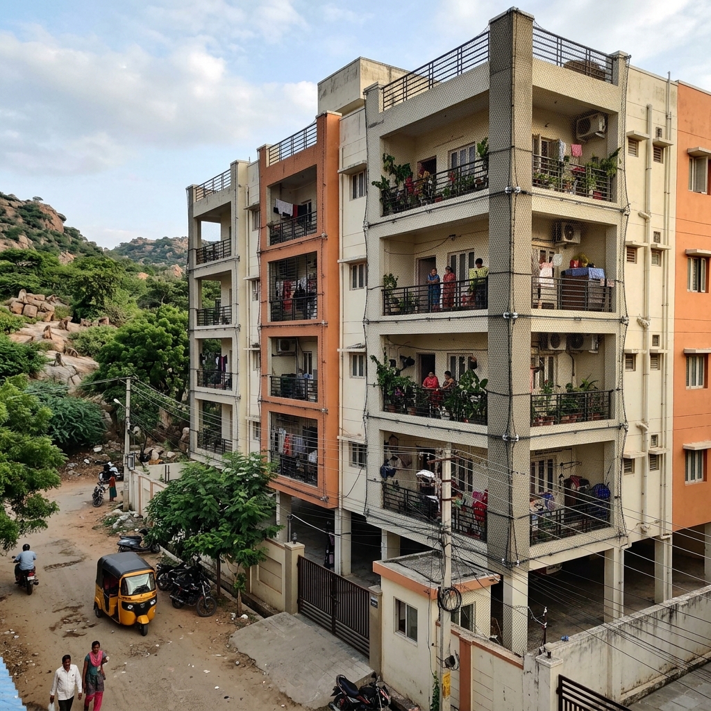 Monkey Safety Nets Hyderabad